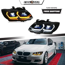 Für BMW 3er E92 E93 2011-2013 LED Scheinwerfer Komplettset,sequentieller Blinker