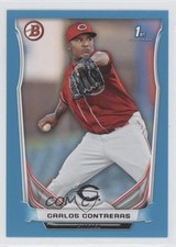2014 Bowman Prospects Blue 353/500 Carlos Contreras #BP65 0a1