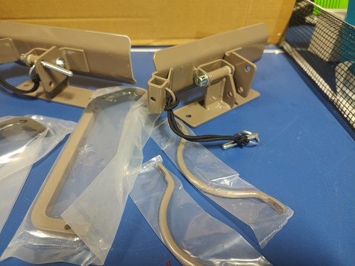 StoreYourBoard 2 Stück drehbar Fahrrad Wandständer Garage Aufhänger Haken einfarbig Stahl - Bild 5 von 6