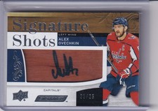 18-19 UD Engrained Signature Shots Alex Ovechkin Mr 900 /25