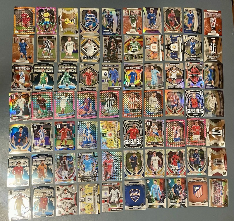 World Cup Prizm Topps Chrome Soccer Lot (413) Cards Silver Orange Pink Pulsar #d