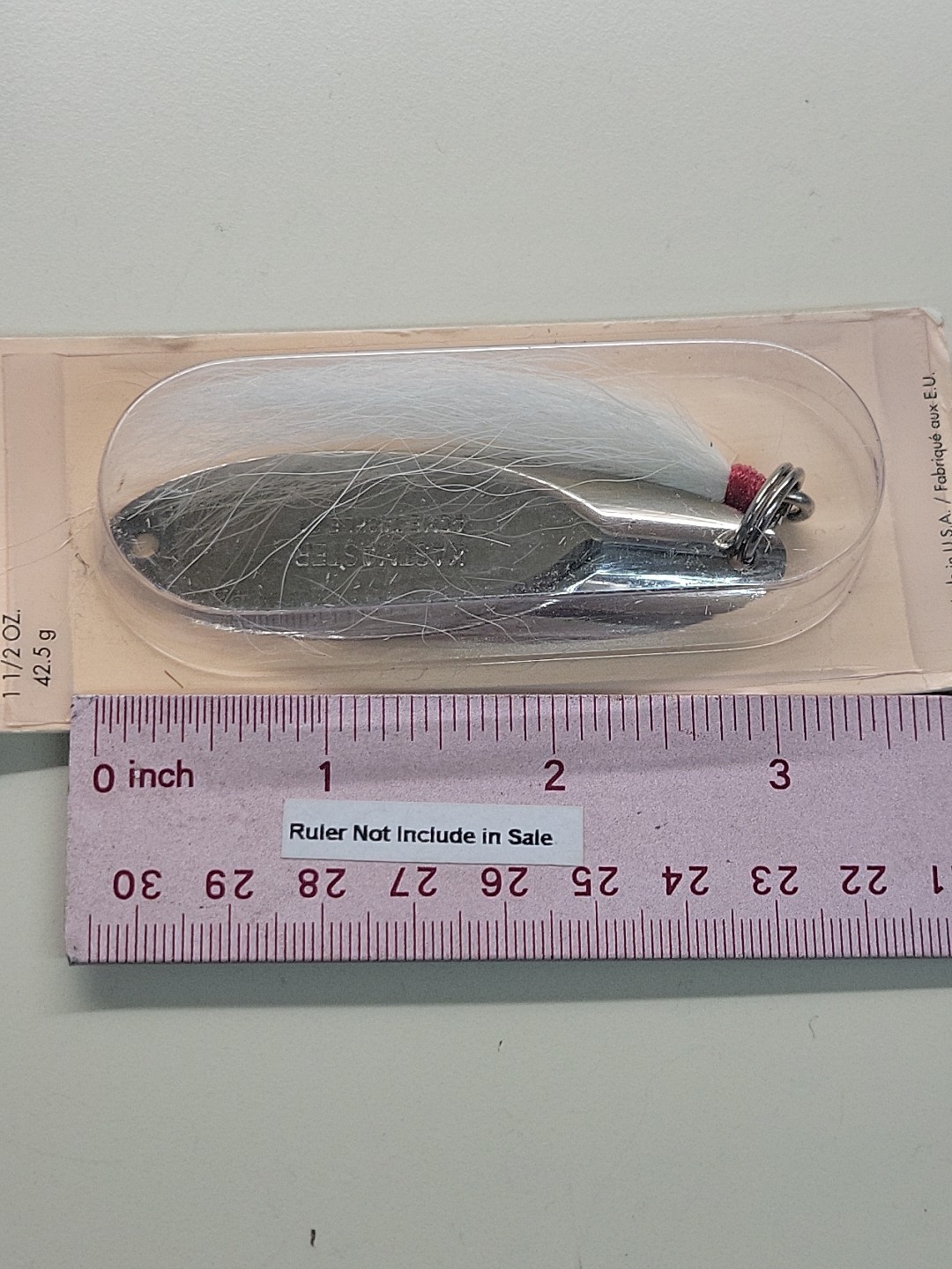 Lot 3 Acme SW135 1-1/2 oz Kastmaster Spoons Chrome Blue Green SW-1351 NOS USA - Image 8