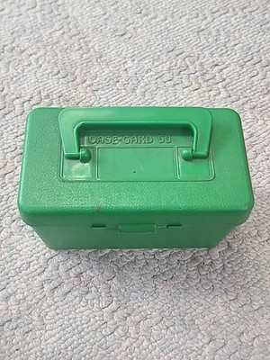 Vintage MTM Case-Gard 50 Ammo Box | Green Plastic Cartridge Holder