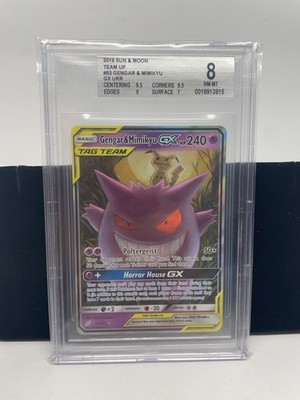 Gengar & Mimikyu GX 53/181 Sm-Team Up Holo for sale online | eBay