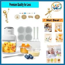 Heyvalue 13-in-1 Baby Food Maker with Blender, Containers & Accessories