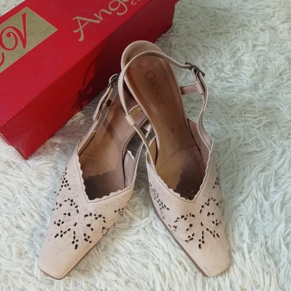 Women Gabor Heels Peach 38