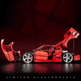 MOC TECHNIC SET: Ferrari F40 Super Car 1:8 Scale -Without Box- =BRAND NEW= MOC