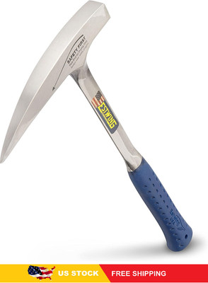 ESTWING Rock Pick -22 oz USA Made Geology Hammer with Pointed Tip,Shock Reductio