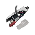 Silver Headshell Cartridge & Stylus For DJ Turntable Numark Ion Stanton Technics