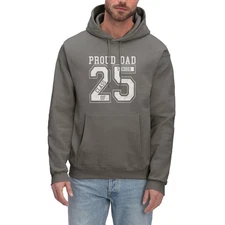 Proud Dad Class Of 2025 Senior Dad Graduation 2025 Men's Hoodie