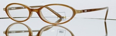 Vintage MOSSIMO BUNDY 42 COL. 189 Eyeglasses SATIN SILVER New Plastic 46-16-135