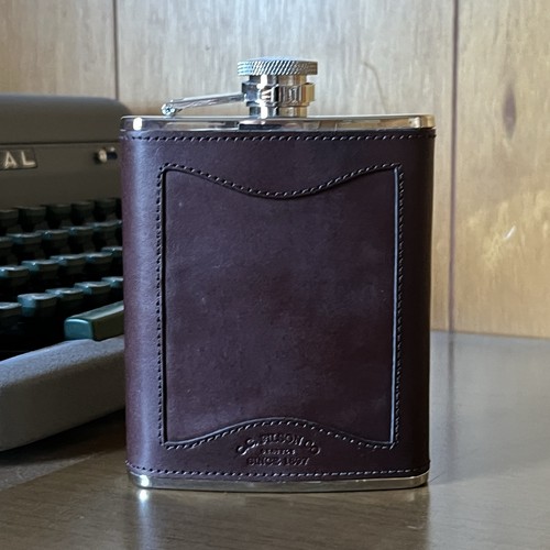 Filson Leather Wrapped Flask | Made in USA | Limited Edition