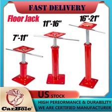 7"-11" /11"-16" / 16"-21" Height Floor House Jacks for Leveling Crawlspace Screw