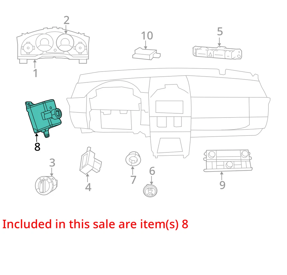 Interruptor de encendido convencional Fobik para caravana 15-20 3008764 Foto 3 de 4
