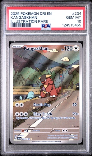 KANGASKHAN ILLUSTRATION RARE #204/182 PSA 10 GRADED POKEMON TCG DESTINED RIVALS