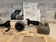 Olympus Pen Lite E-PL6 White 16.1MP Digital Camera w/14-42mm EZ Lens Kit