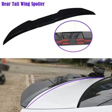 Universal Adjustable Rear Trunk Spoiler Wing 117–127cm DIY Sedan Boot Lip Wing