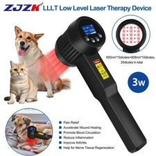 Handheld 3W Laser Therapy 15x650nm 10x808nm NIR for Wound Healing Pain Relief