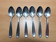 WMF Besteck 3100 6 Kaffeelöffel Teelöffel mit 90er Silber-Auflage