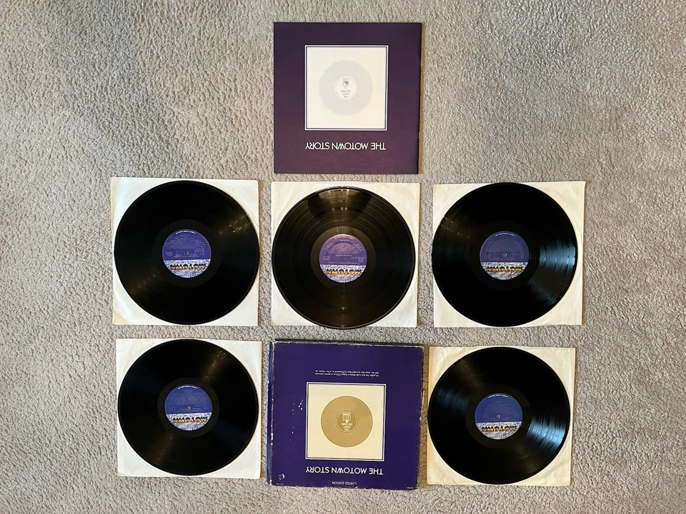 Vinyl 12" Box Set - Various - The Motown Story - Reissue - Mint Condition - Image 4 of 4