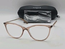 Vogue Eyeglasses Frames VO 5239 2735 54-16-140 Brown Transparent