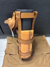 LOUIS VUITTON M99078 Veuve Clicquot Collaboration Petanque Ball Case Beige NEW