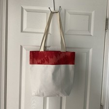 Handmade Market Tote, Shoulder Bag, Reusable, everyday tote. 15x15 canvas