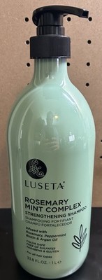 Luseta Rosemary Mint Complex Biotin Argan Oil Strengthening Shampoo 33.8oz