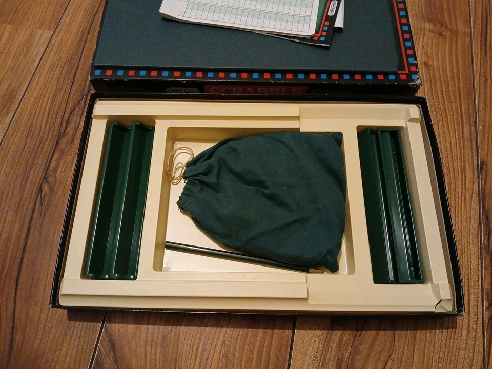 Scrabble Original Board Game Vintage By Spear's Games 1988 Complete Lovely Xmas - Image 4 of 4