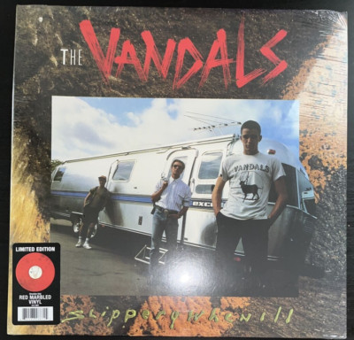 VANDALS SLIPPERY WHEN ILL RED MARBLE VINYL LP LIMITED NEW SEALED MINT