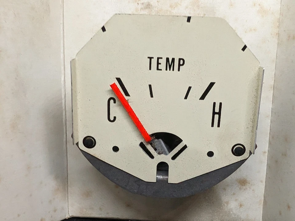 Nuevo de Lote Antiguo Dodge A100 D100 D200 D300 W100 W200 Camioneta Pickup Medidor de Temperatura Foto 3 de 4