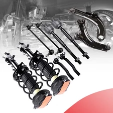 For Nissan Versa Cube Front Shocks Struts Lower Control Arms Tie Rods Sway Bars