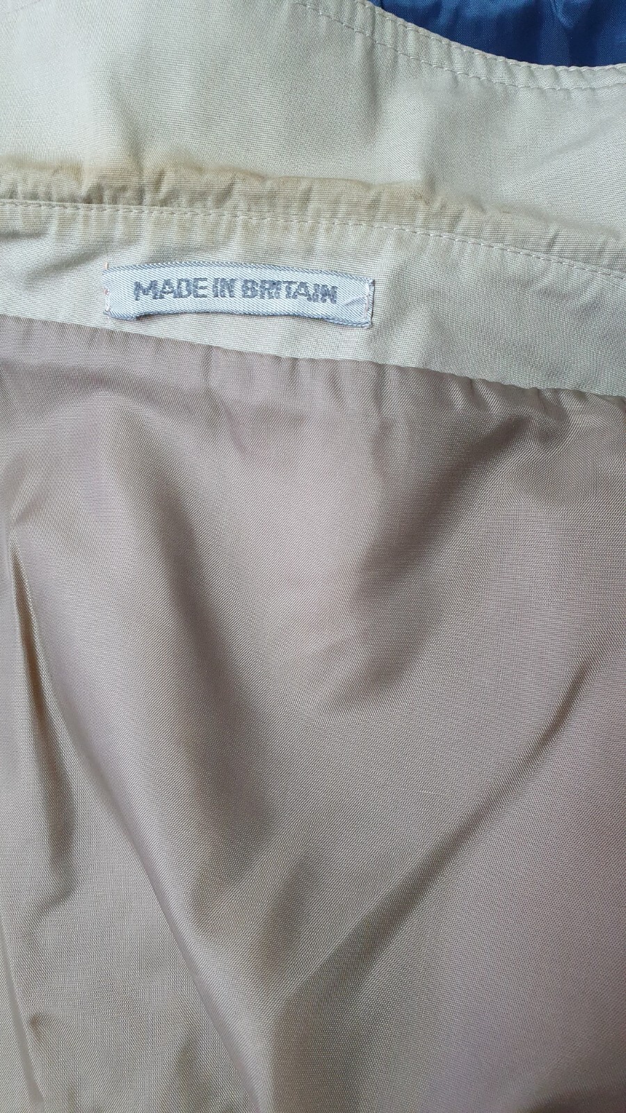 ALTRA Cappotto uomo Dannimac petto 44" lunghezza 26" colore grigio chiaro u 8332