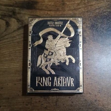 King Arthur Gold Gilded Edition Playing Cards New LE100 Riffle Shuffle Deck 