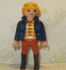 PLAYMOBIL PLAYFIGURE  Female City Life Rider Horse