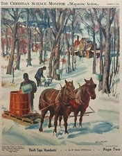 GLENN MacNUTT VT MAPLE SYRUP USA STATE SEALS CHINA TAIWAN MONITOR March 5 1949