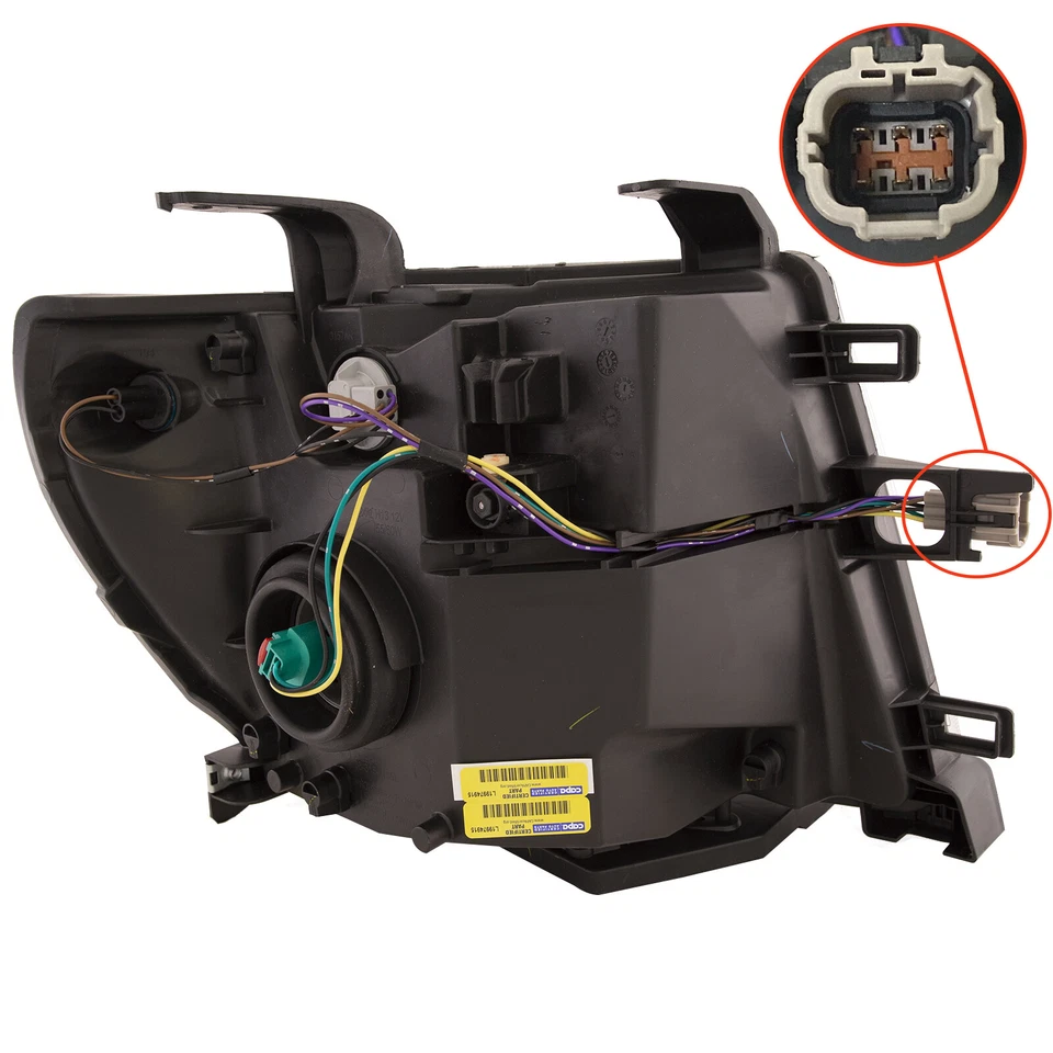 Faro para Nissan Nv1500 Nv2500 Nv3500 Sv 12-21 lado del conductor certificado CAPA Foto 2 de 4