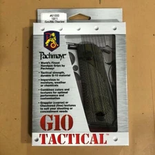  PACHMAYR G10 TACTICAL GRN/BLK CHECKERED GRIP FOR 1911'S 61000 (OLD INVENTORY)