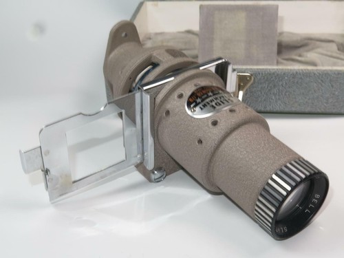 Vintage BELL & KOON SLIDE ATTACHMENT for 8mm Cine Projector in Case - Picture 3 of 6