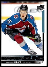 2018-19 Upper Deck Young Guns Sheldon Dries Rookie Colorado Avalanche #240 R69