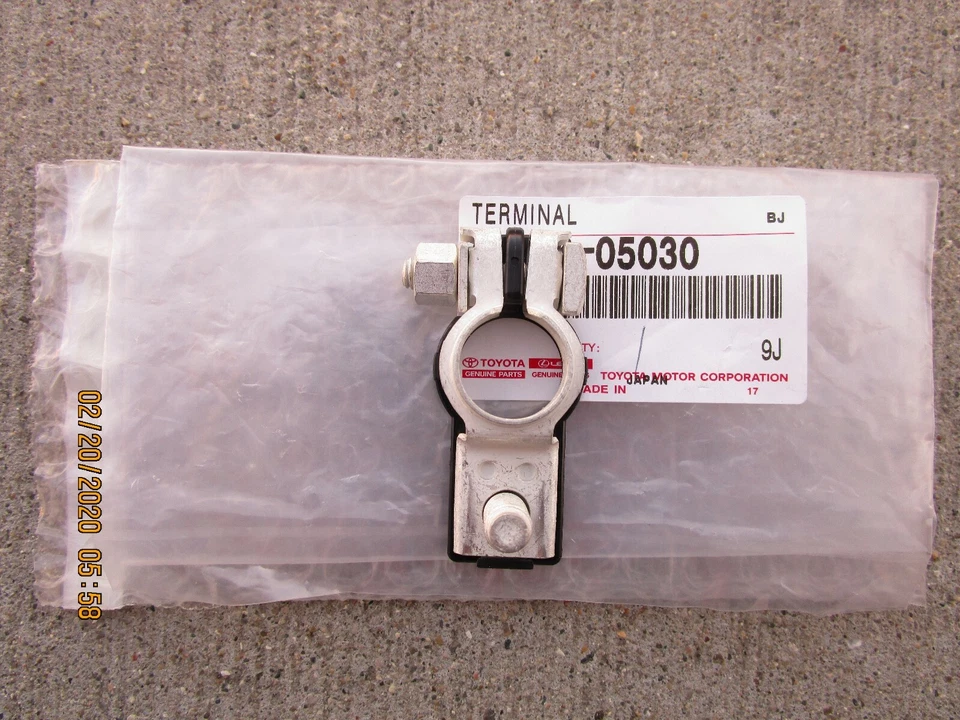 FITS: 85 - 89 TOYOTA MR2 POSITIVE BATTERY TERMINAL CONNECTOR OEM BRAND NEW - Image 2 of 3