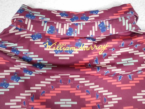 William Murray Men’s Formation Aztec Tribal Golf Shirt Short Sleeve XL (24X31) - Picture 6 of 7