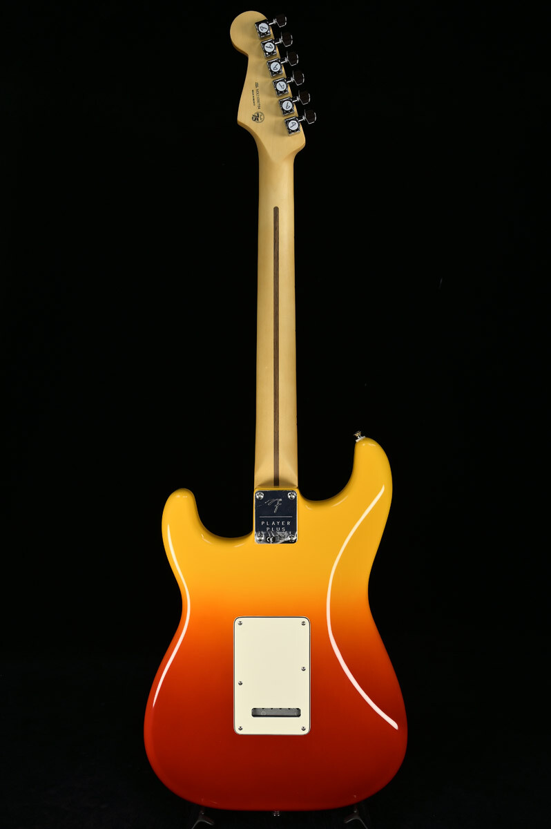 New Fender Player Plus Stratocaster Tequila Sunrise Maple Electric