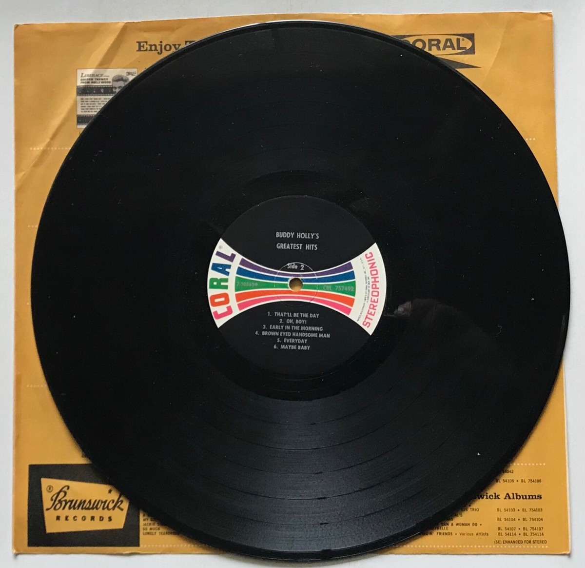 レア‼︎! 78rpm BUDDY HOLLY 10インチ SP盤‼︎ HOLLY,BUDDY - Buddy Holly & Rock N Roll Giants - Amazon.com Music