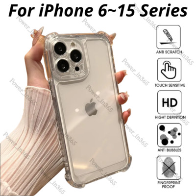 Wholesale Bulk Clear Phone Case Cover For iPhone 15 14 13 12 11 Pro XR XS 8 7 6