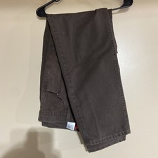 Levi's 550 Relaxed Fit Made in USA Women Size 14 Brown Tapered Jeans