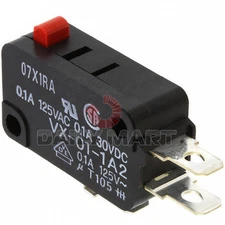 New Omron VX-01-1A2 Miniature Basic Micro Switch VX011A2 SPDT-NO/NC Pin Plunger