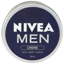 NIVEA Men Cream 30ml 75ml 150ml Face, Body, Hands Delicate Care, All Skin Type