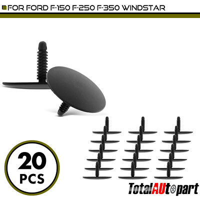 50x Headlining Trim Finish Panel Retainer clips for Chevy 7.14mm Nylon Push-Type
