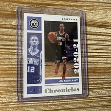 Ja Morant BLUE Base #41 SP 2020-21 Panini Chronicles 41 Memphis Grizzlies Mint